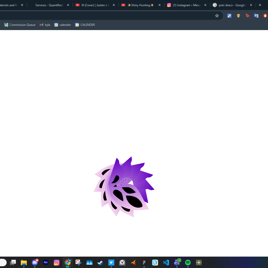 i used a particularly small image for this test and located the image only on one half of the image and it created a snake like figure as a result. I thought this would be interesting to explore later on.