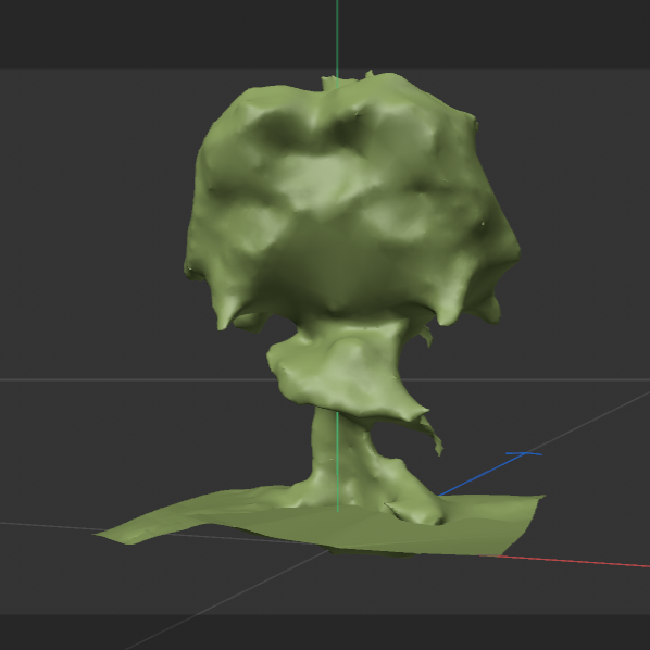 I was finding different methods to close all the polygon holes that were created when the object is scanned and after, imported into C4D. It took a lot of patience to figure it out and some external research.