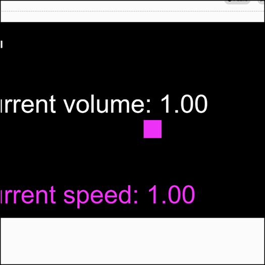 The first screenshot i did after implementing the audio into the code.