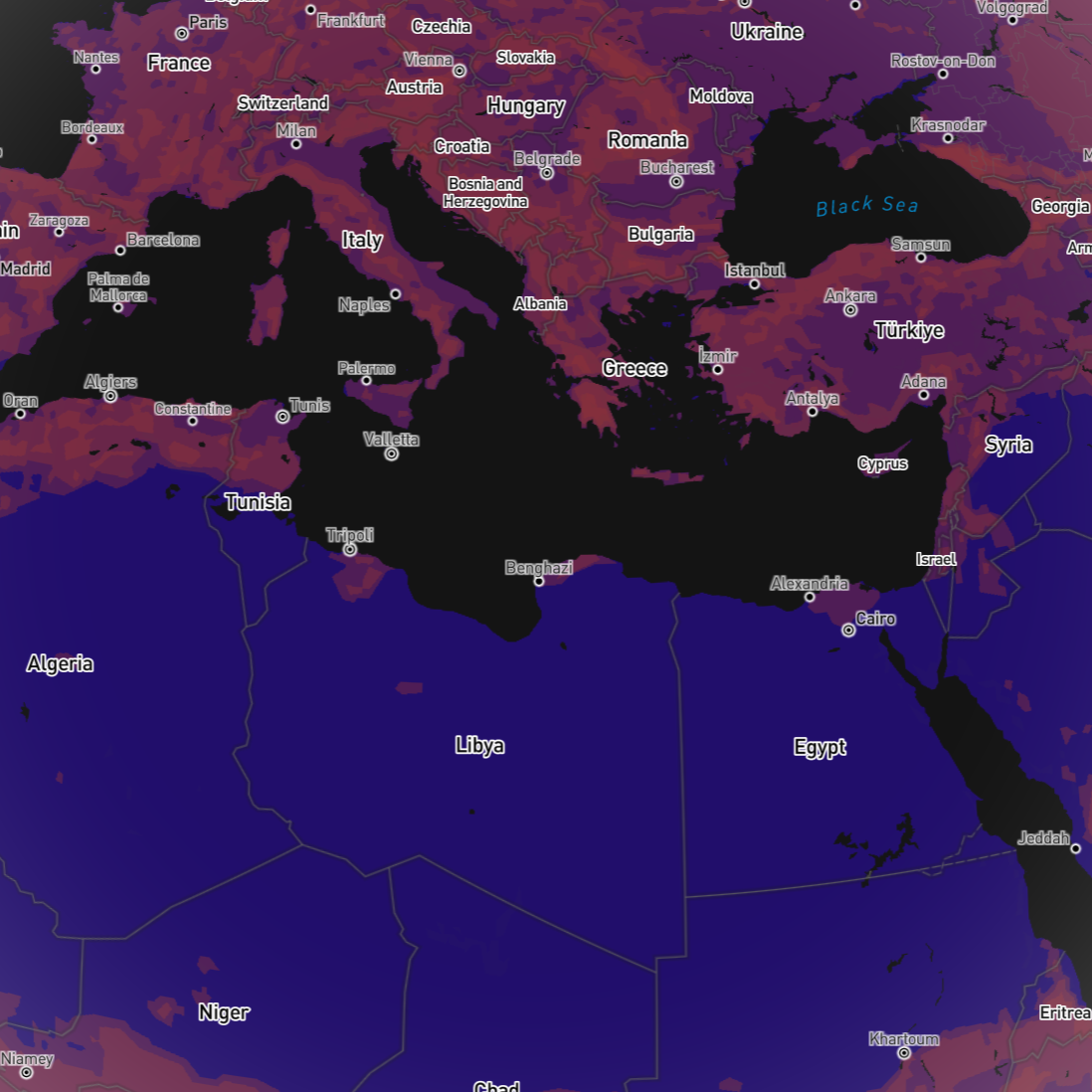 Playing around with the color features and labelling. There is No 
                                                                                        particular reason as to why I chose the colors I did, i simply wanted
                                                                                        to play around with mapbox