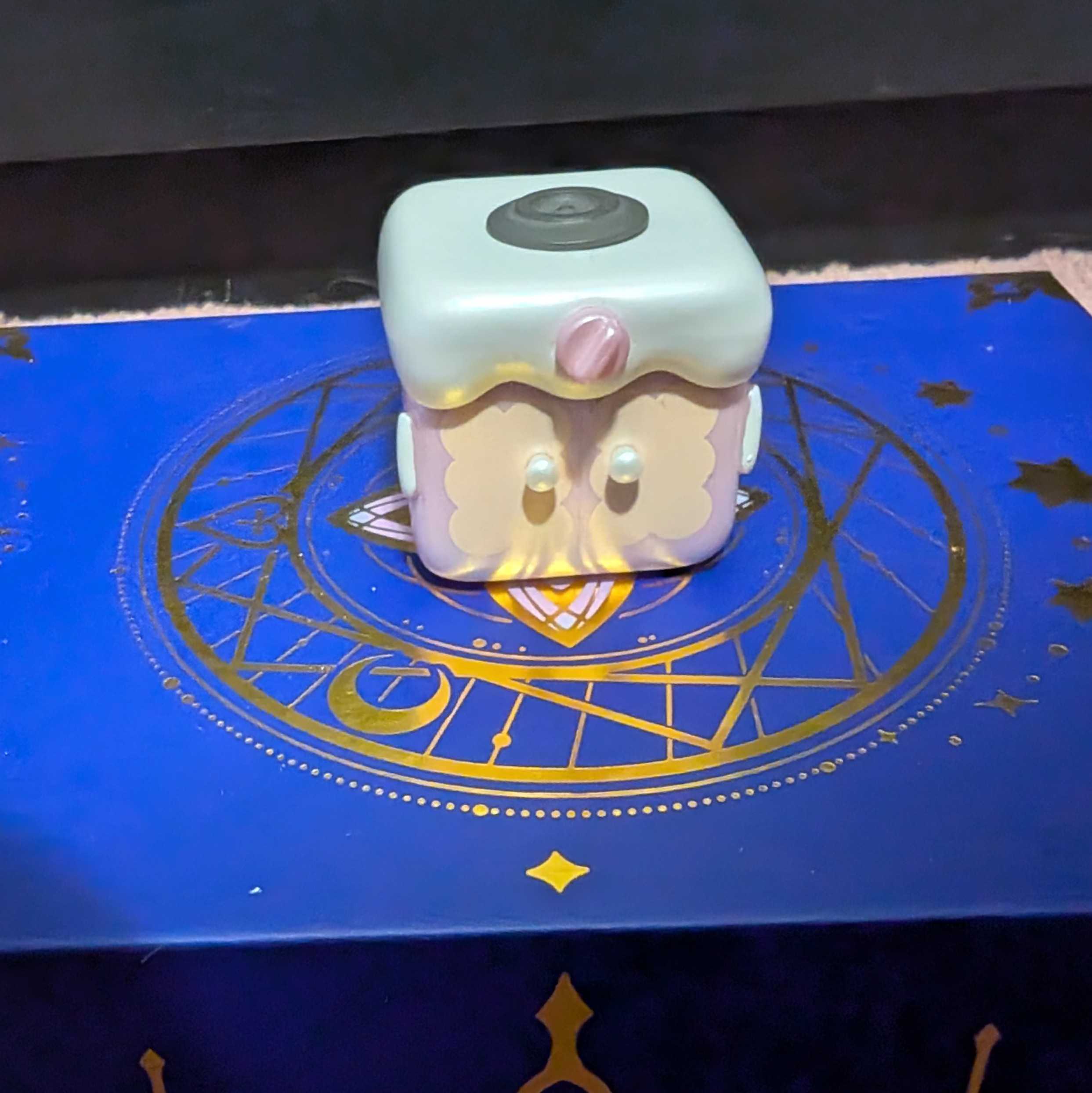 I was initially struggling to find objets to use in this activity when I saw this mini oven on my bookshelf. The foundation Of the item itself is a cube, but with additional elements to help create a unique silhouette. I utilized and experimented with the bevel tool, learning the hard way that putting the effect on a high setting would cause the program to freeze due to how heavy the rendering was on my computer
                 
                 