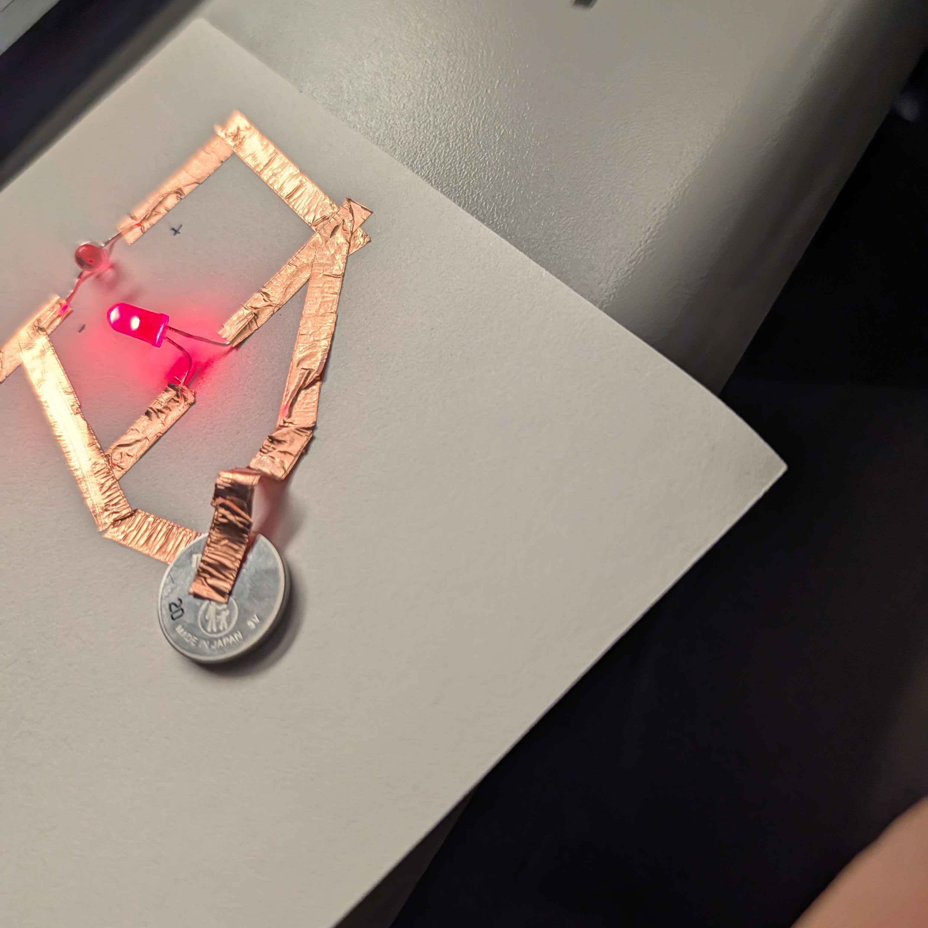 The circut remained on even after it was left alone.