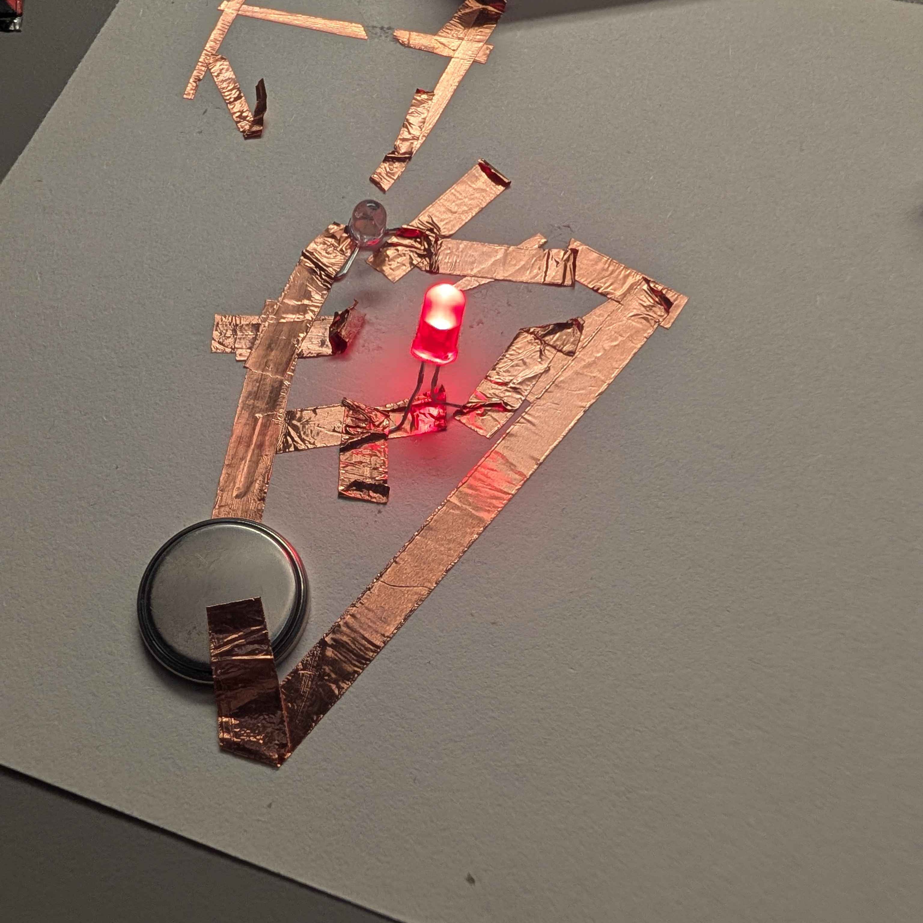 I don't understand how the electricity went through this circut in particular, but it worked somehow. This just proves I have a lot to do and learn in regards to circuts at this point in time