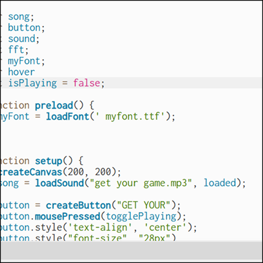 Another glimpse of the code at the time