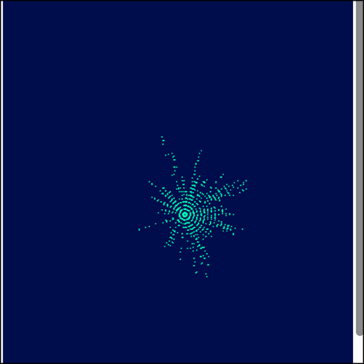 I thought that the initial audio waveforms looked like fireworks and for some reason, that resonated me and motivated me into wanting to make it work somehow